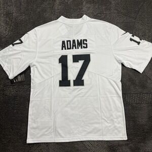 Nike XL NFL Davante Adams #17 Las Vegas Raiders Jersey White On Field NWT